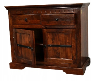 Komoda do detskej izby - Drevená komoda Acacia Oxford Series 107x50x85 cm