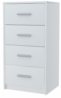 Komoda do obývačky - RTV Loft Cabinet 180 White Mat !!!