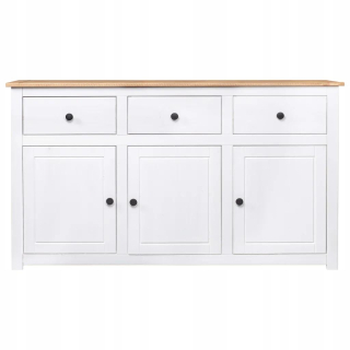 Komoda do detskej izby - Vidaxl Dresser 135 x 40 x 80 cm biely