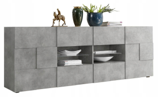 Komoda do obývačky - ŠATNÍK KNIŽNICE KANCELÁRSKA 60cm 2D 1SZ KNIHY NÁBYTKU SONOMA