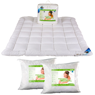Prikrývka na spanie - Alpina Alpina Wool Quilt + Kašmír Gold 160