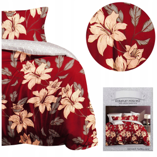 Kompletný set posteľných obliečok - Dvojitá podstielka sada 160x200 bavlna 100%