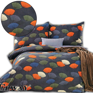 Kompletný set posteľných obliečok - Bavlnená obliečka Elway 160x200