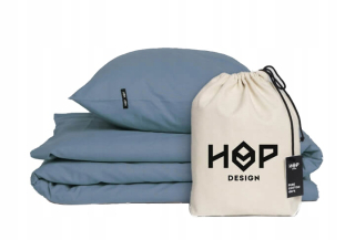 Kompletný set posteľných obliečok - Detské posteľné hviezdy White Grey 160x200 Baw