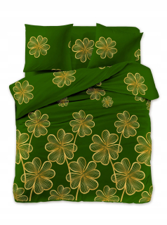 Kompletný set posteľných obliečok - Flanel flanel posteľná bielizeň 160x200 šedý pôvab