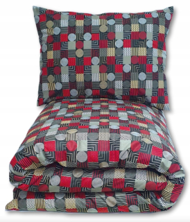 Kompletný set posteľných obliečok - Sada podstielky 160x200 Poľsko 100% bavlna WZ110