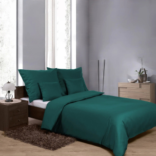 Kompletný set posteľných obliečok - Sada podstielky zlata Satinowa 5 EL 220X200 HOMLA