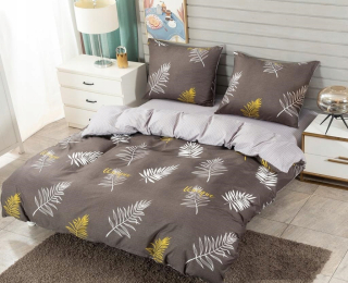Kompletný set posteľných obliečok - Bavlnené podstielky minerály 220x200 3-dielna súprava