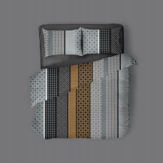 Kompletný set posteľných obliečok - Flanel Bedding Set 160 darček