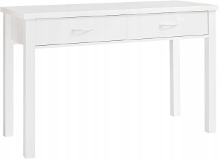 Toaletný stolík - Zásuvka na bielu konzervách, šaty na stolovú tabuľku 120 cm