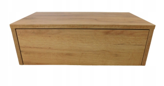 Kancelársky stôl - Závesná konzola Astra Intraft 60 cm zlatý dub