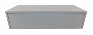 Kancelársky stôl - Závesná konzola Molly Gray 80cmwew Gray Desk