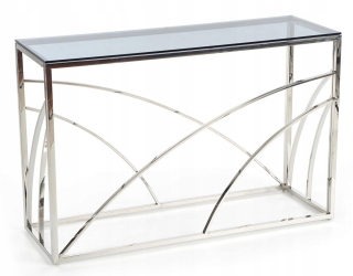 Konzolový stolík do predsiene - KN5 Silver/Dyny Loft Halmar Console