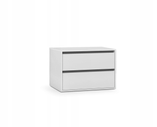 Šatniková skriňa do spálne - Megan Shop Megan Drock Cabinet List Golden Poličky
