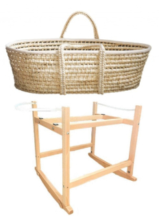 Prútený košík pre bábätká - Populárne prekrytie 90x180 Top HR Marsh 6 cm
