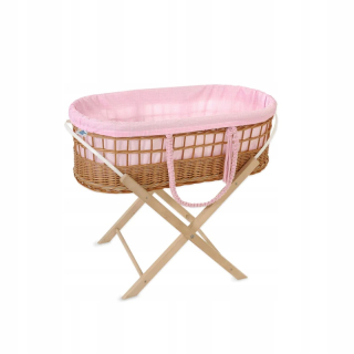 Prútený košík pre bábätká - Detské drevené playpen 180 x 180 biele