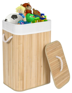 Úložný box pre deti - Hračkárska bielizeň Bambus 80L