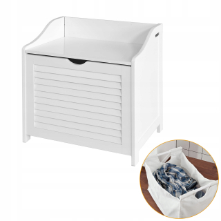 Kôš na bielizeň - Wash Basket Kutpech Cabinet 40ns biely FSR40-W