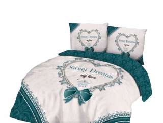 Kompletný set posteľných obliečok - Bavlnená podstielka 61492/1 220x200 panelov
