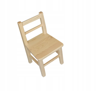Detská stolička - Stolička pre detskú drevenú borovicu