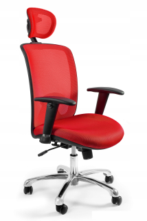 Stolička do detskej izby - Ergonomická kancelária expandér Red