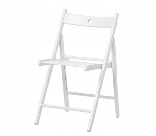 Stolička do obývačky - Stolička Ikea 44 x 51 x 77 cm biela 1 ks.