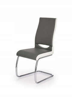 Kuchynská, jedálenská stolička - Predseda K-259 White+Ash Eco/Skom Chrome Halmar