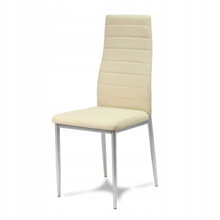 Stolička do obývačky - Stolička stoličky Eco -ater Creamy Grey nohy 704b