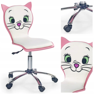 Kancelárske kreslo - Otočná stolička pre dieťa, Kitty 2 Eco Leather