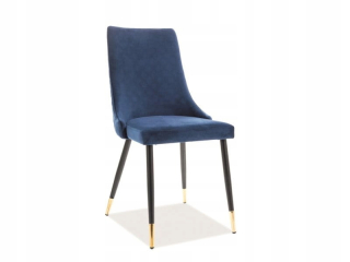 Kuchynská, jedálenská stolička - Velvet ružová stolička Velor Salon HF058