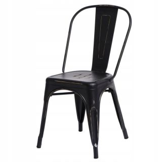 Kancelárska stolička, kreslo - Paris Antique Čierna stolička