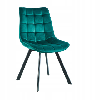 Kuchynská, jedálenská stolička - Čalúnené stolička K332 J265 Green Velvet