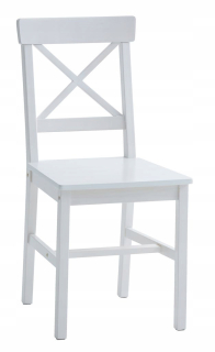 Kuchynská, jedálenská stolička - Stolička v jedálni biely štýl ikea
