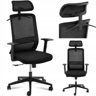 Kancelárske kreslo - Stolička ergonomická kancelárska stolička s operadlom