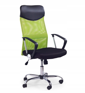 Kancelárske kreslo - Stolička stoličky pre stôl Vire Green Black Grid