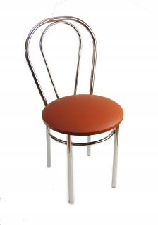 Stolička do obývačky - Čierna hĺbka 80 cm 20 cm