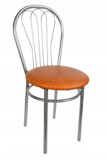 Stolička do obývačky - Čalúnená stolička námornícka modrá velor salón kuchyňa
