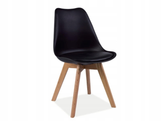 Kuchynská, jedálenská stolička - Kuchynský set stôl a 6 stoličiek vo Velor Black