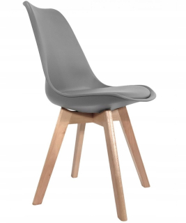 Stolička do obývačky - Škandinávska stolička Gray Eco -Geather Malmo 6