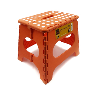Stolík, taburetka - Ebbe skladacia stolička stolička 27 cm oranžová