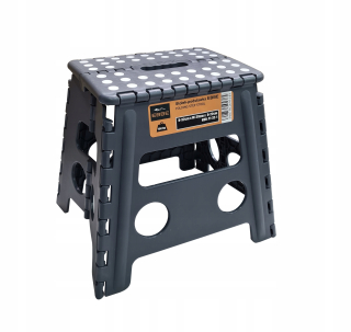 Stolík, taburetka - Stoł skladacia stolička Taboret 32 cm šedá