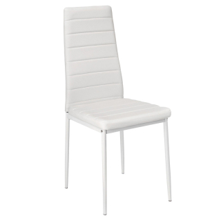 Stolička do obývačky - Čalúnené stoličky Eco -ater White Milano