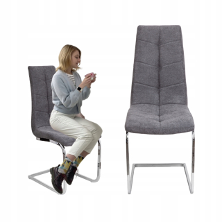 Kuchynská, jedálenská stolička - Moderná skrinka GTV Low L400 H84 Gray