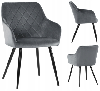 Kuchynská, jedálenská stolička - Milton Velvet Gy12 Vellor čalúnené stoličky
