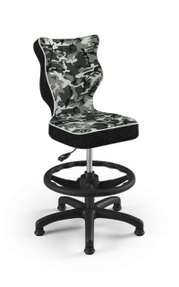 Kreslo do študenskej izby - Stolička s Footrest Petit Moro Storia R.3