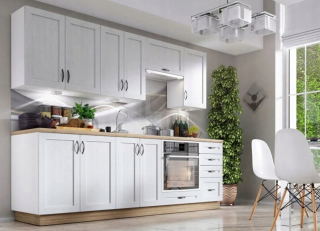 Kuchynská linka - Royal Kitchen 1 Nordic/ White Pine
