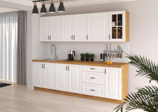 Kuchynská linka - Stilo Kitchen, sada 260 cm, vytvorte si vlastnú súpravu