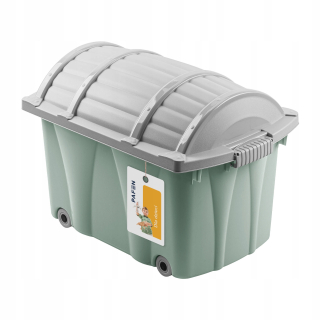 Úložný box pre deti - Cuff on Wheels Pirate-Box XL Hray Container