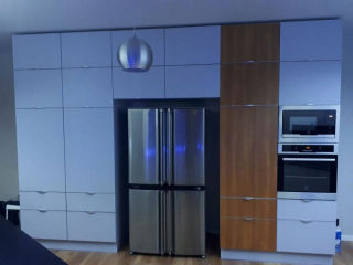 Dýha na nábytok - Matný hpl laminátový biely