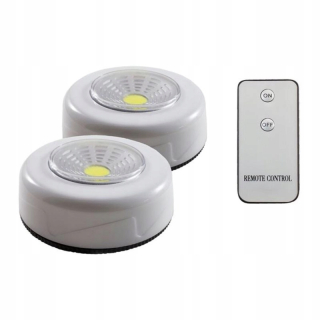 Osvetlenie nábytku - Bezdrôtová lampa LED lampa pre batérie pilot
